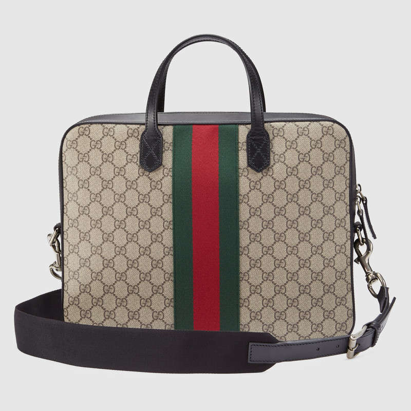 Gucci Web GG Supreme briefcase 387102 KHNGN 9692