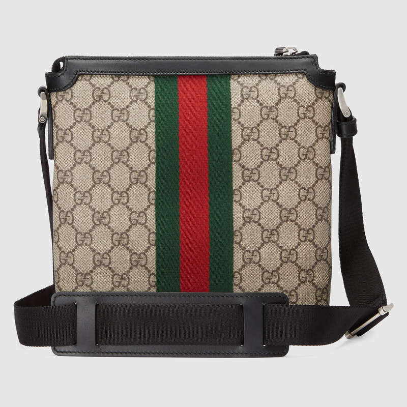 Gucci Web GG Supreme flat messenger 471454 KHNGN 9692