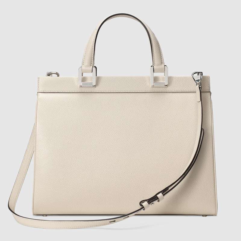 Gucci Zumi grainy leather medium top handle bag 564714 1B90X 9022