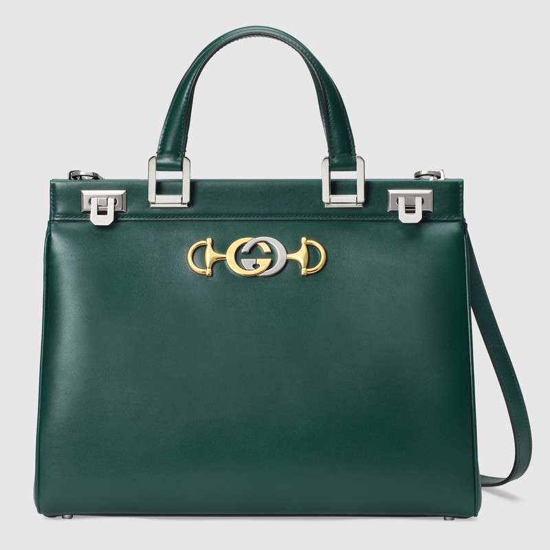 Gucci Zumi smooth leather medium top handle bag 564714 05J0X 3154