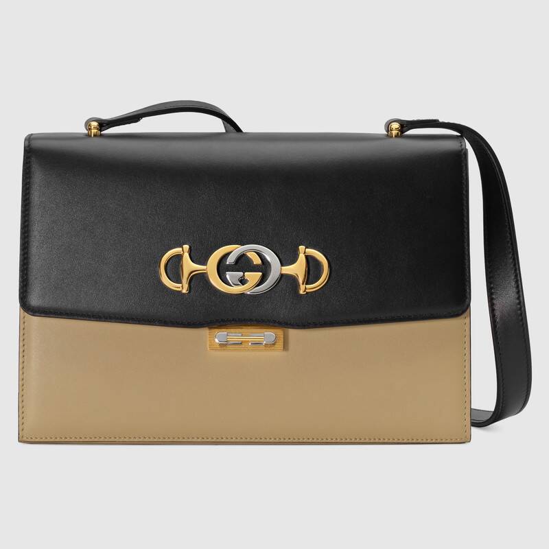 Gucci Zumi smooth leather small shoulder bag 576388 05JBX 9691