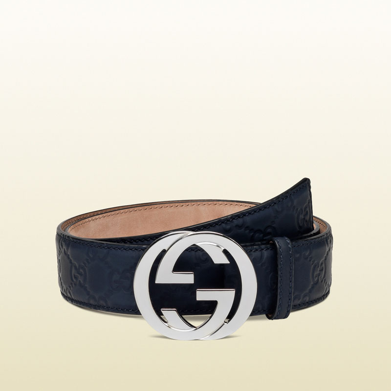 Gucci belt with interlocking G buckle 114984 AF61N 4009