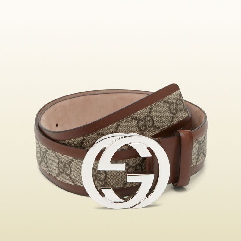 Gucci belt with interlocking G buckle 142930 KGDHN 8526