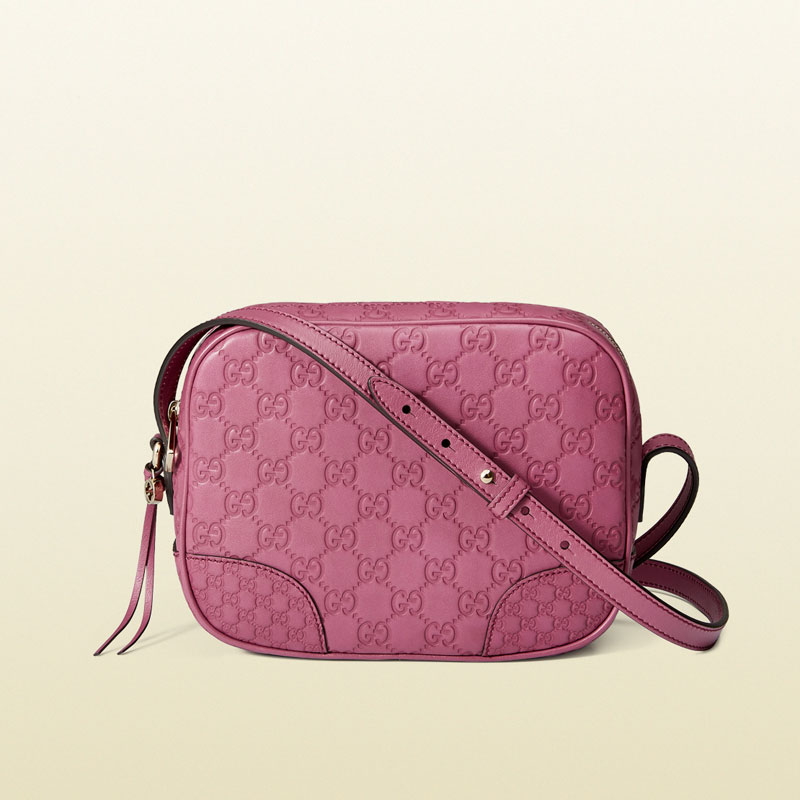 Gucci bree guccissima leather mini messenger bag