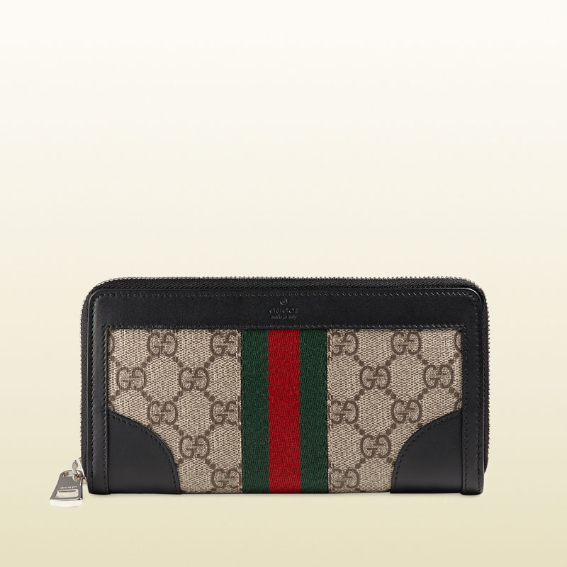 Gucci bright supreme continental wallet