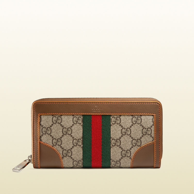 Gucci bright supreme continental wallet