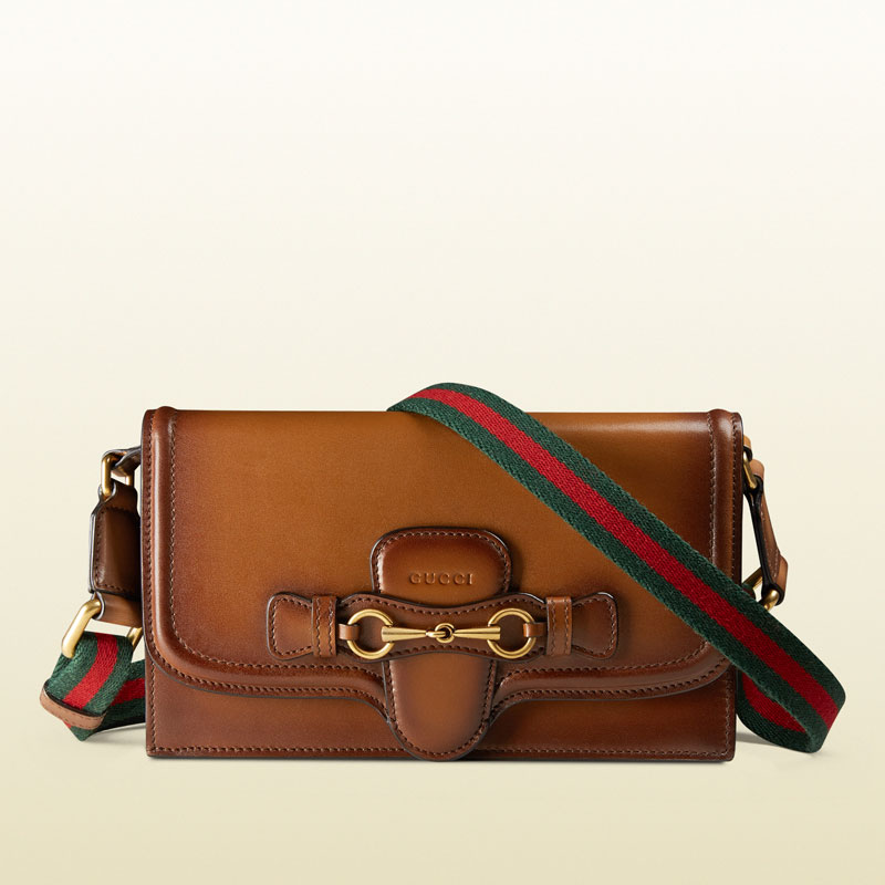 Gucci lady web hand-stained convertible wallet