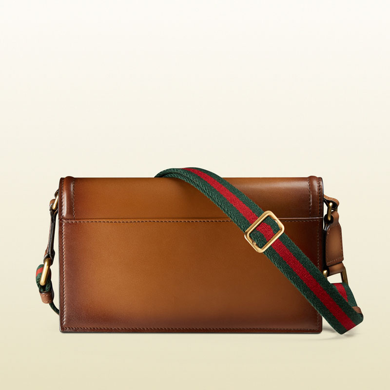 Gucci lady web hand-stained convertible wallet