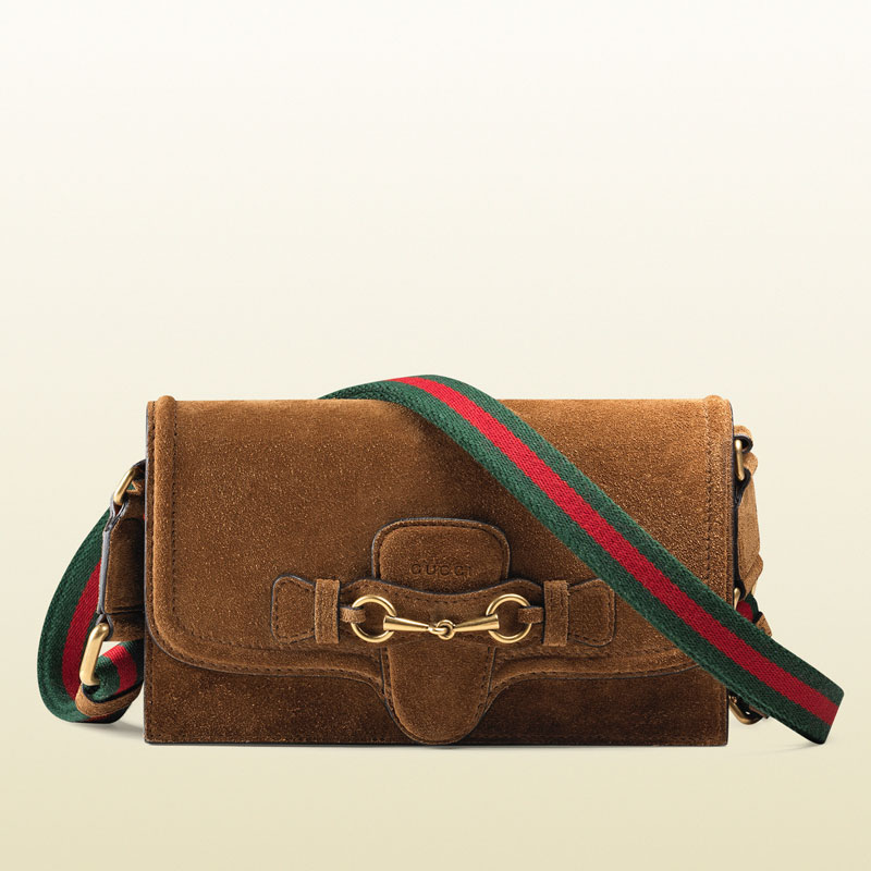 Gucci lady web leather convertible wallet