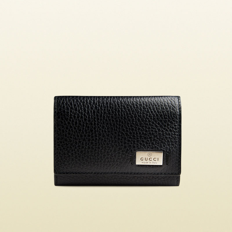 Gucci leather card case 368180 CAO0N 1000