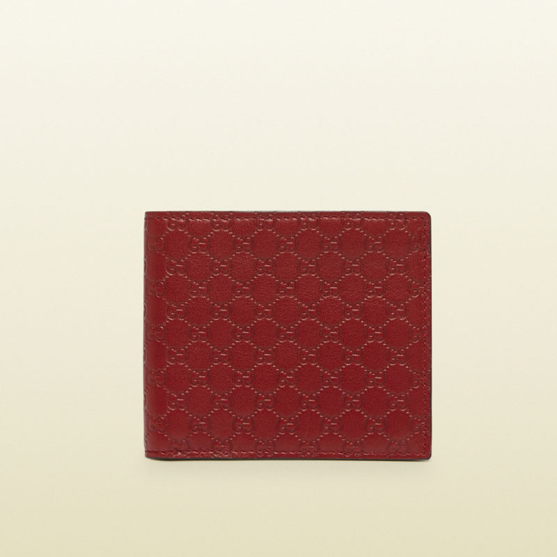 Gucci microguccissima leather bi-fold wallet 145754 BMJ1R 6420