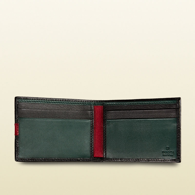 Gucci microguccissima leather bi-fold wallet 281968 BMJ2N 1067