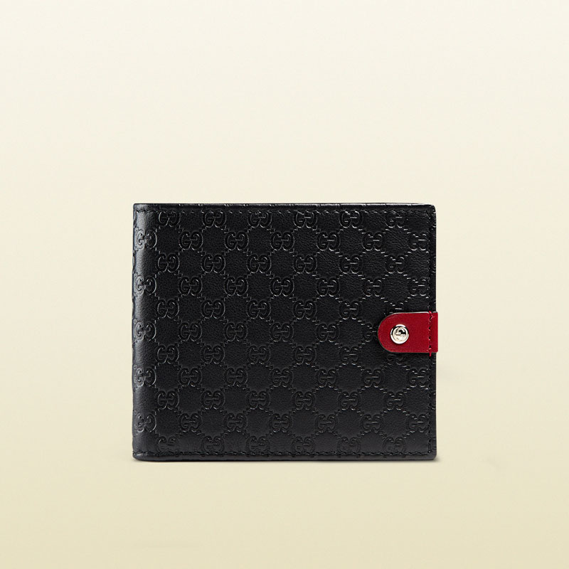 Gucci microguccissima leather bi-fold wallet 365477 BMJ2N 1067