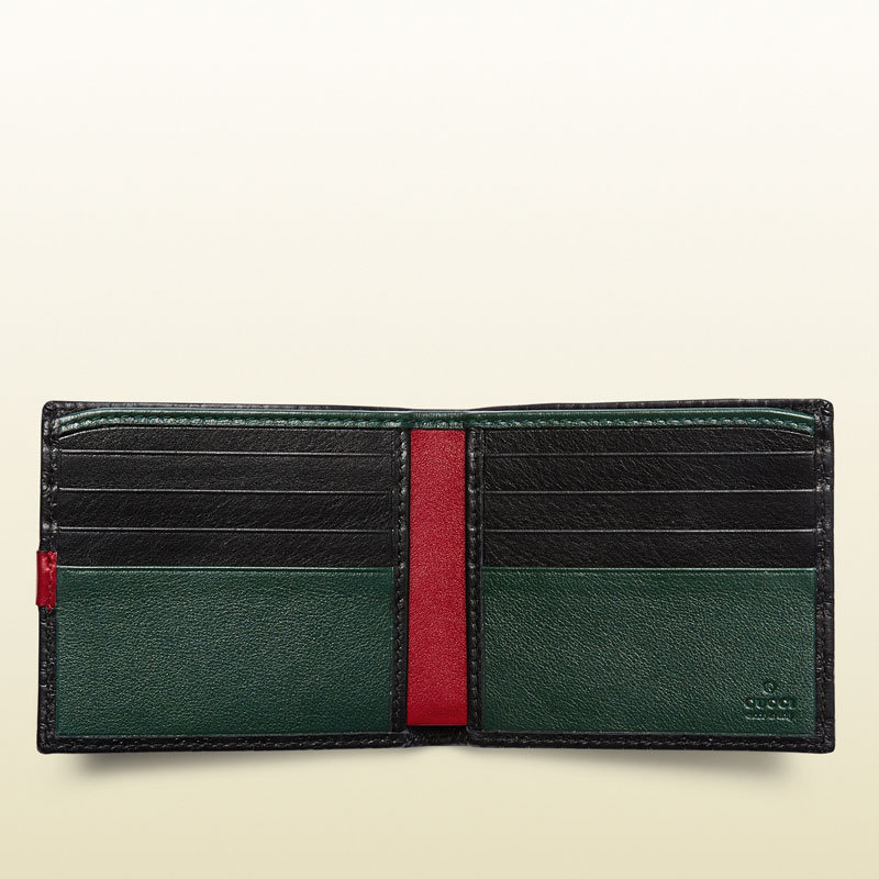 Gucci microguccissima leather bi-fold wallet 365477 BMJ2N 1067