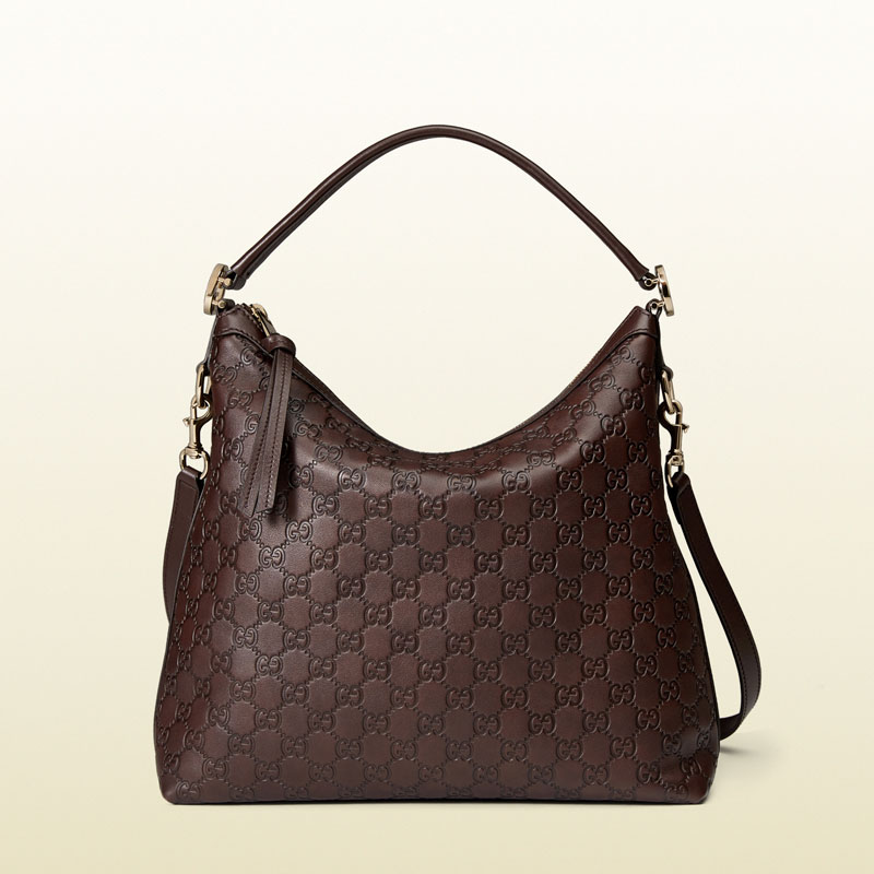 Gucci miss GG guccissima leather hobo