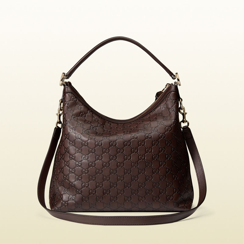 Gucci miss GG guccissima leather hobo