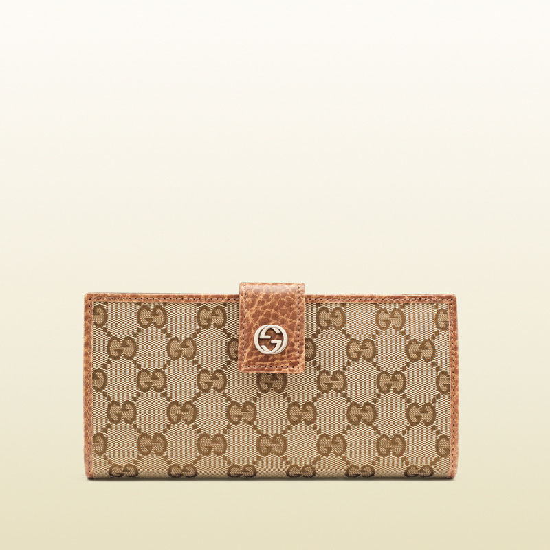 Gucci miss GG original GG canvas continental wallet