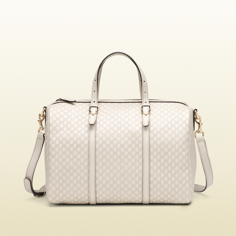 Gucci nice microguccissima leather boston bag