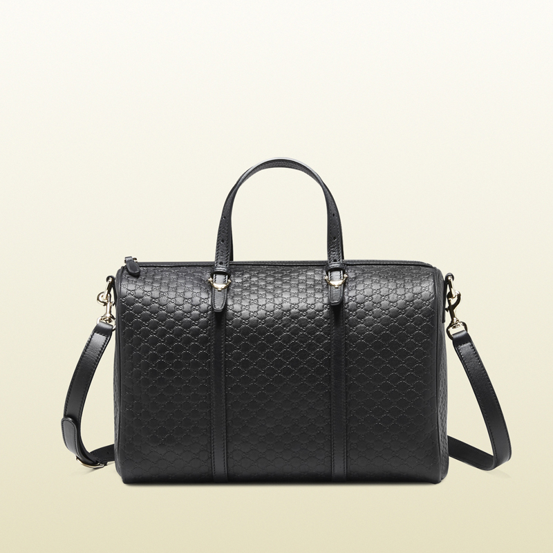 Gucci nice microguccissima leather boston bag