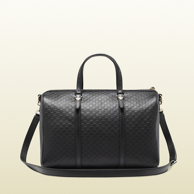 Gucci nice microguccissima leather boston bag