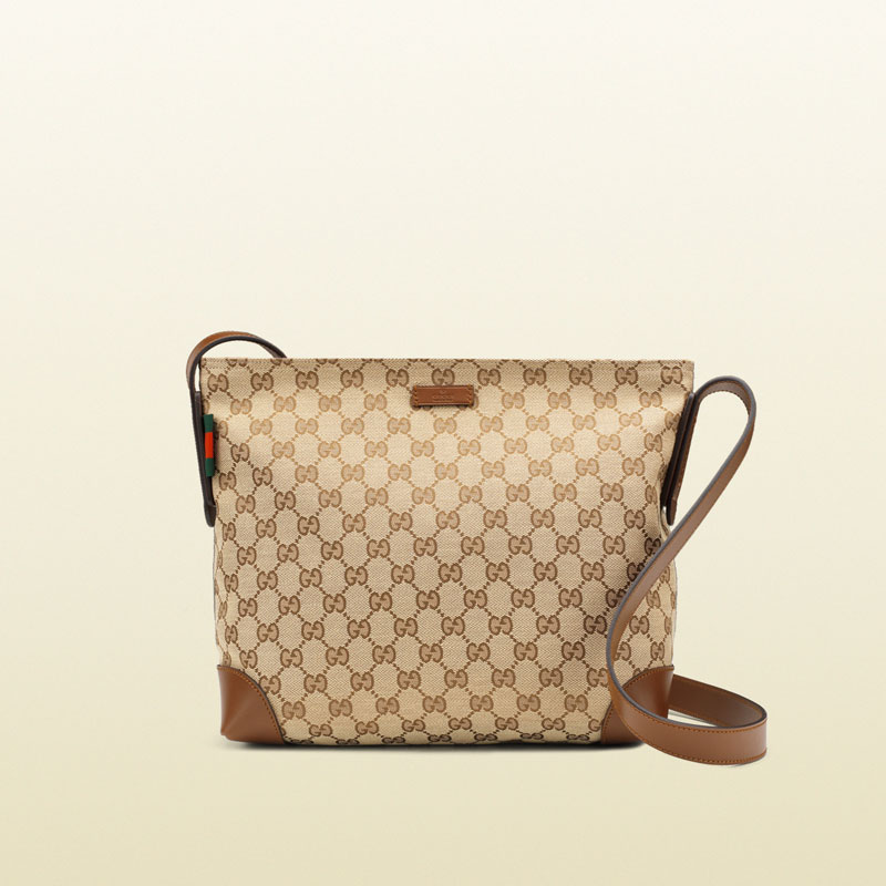 Gucci original GG canvas messenger bag 337598 F4CSN 8527