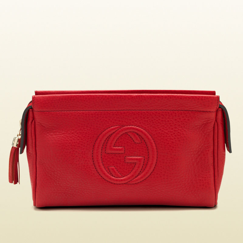 Gucci soho leather cosmetic case