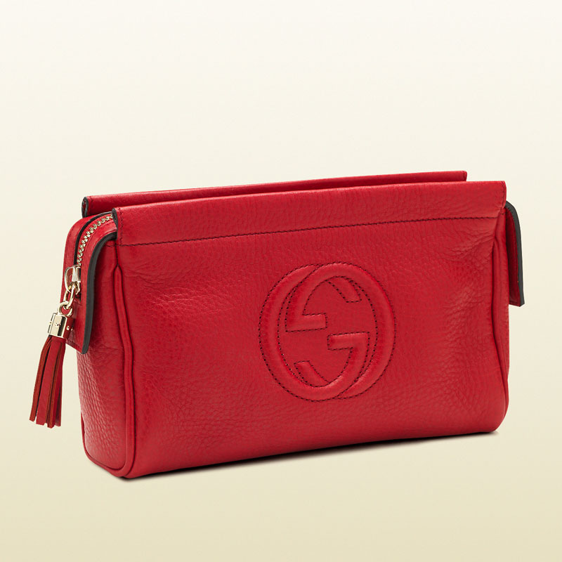 Gucci soho leather cosmetic case