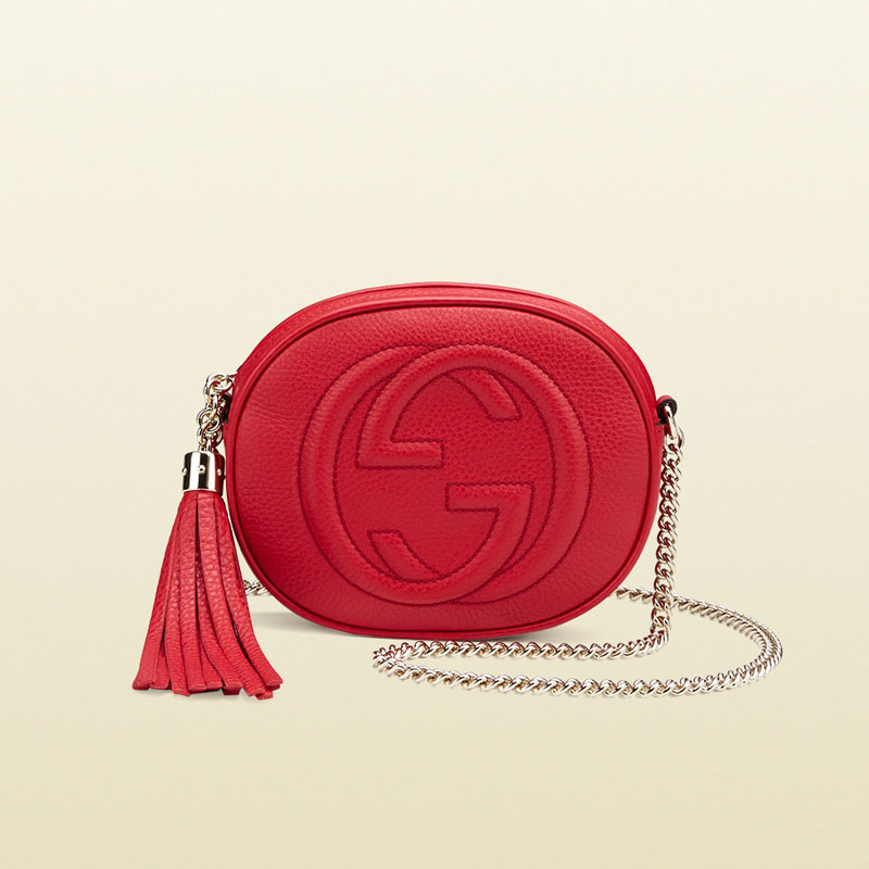 Gucci soho leather mini chain bag