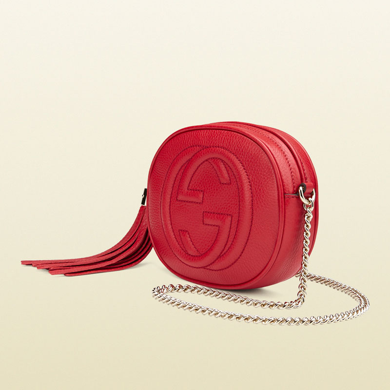 Gucci soho leather mini chain bag