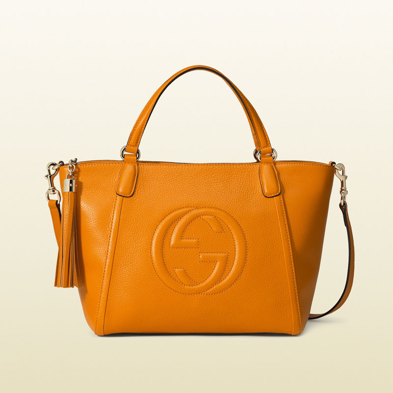 Gucci soho leather top handle bag