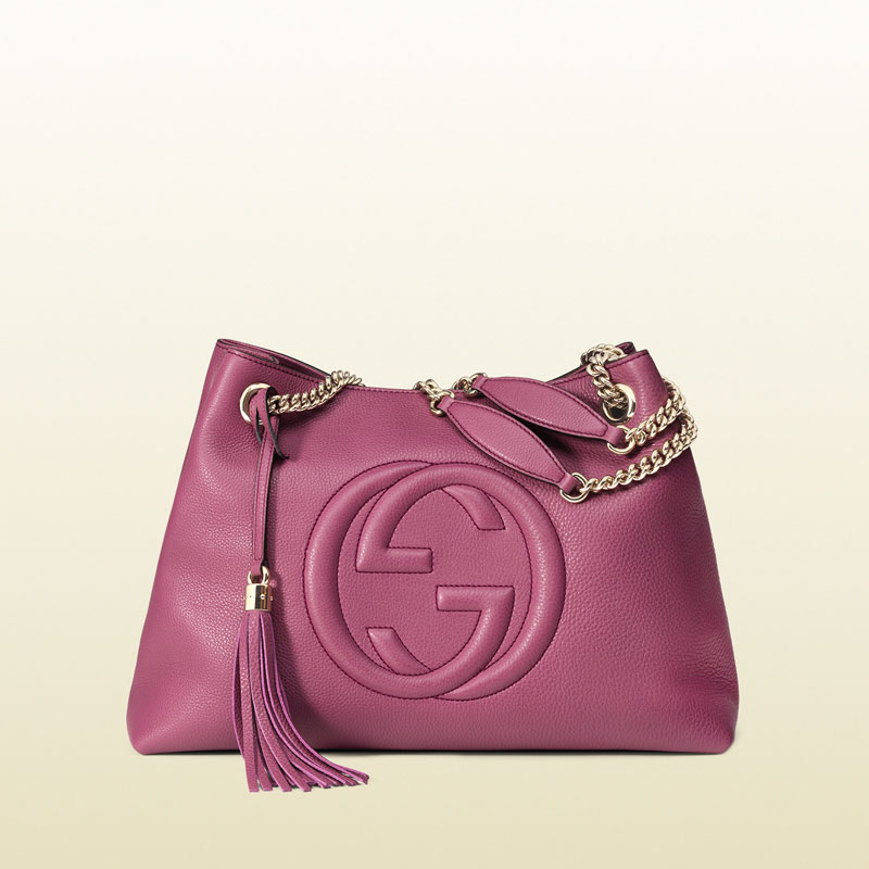 Gucci soho soho leather shoulder bag