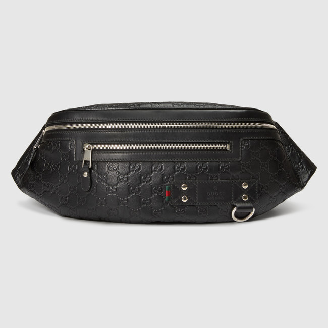 Guccissima belt bag with web 246409 AF65N 1060