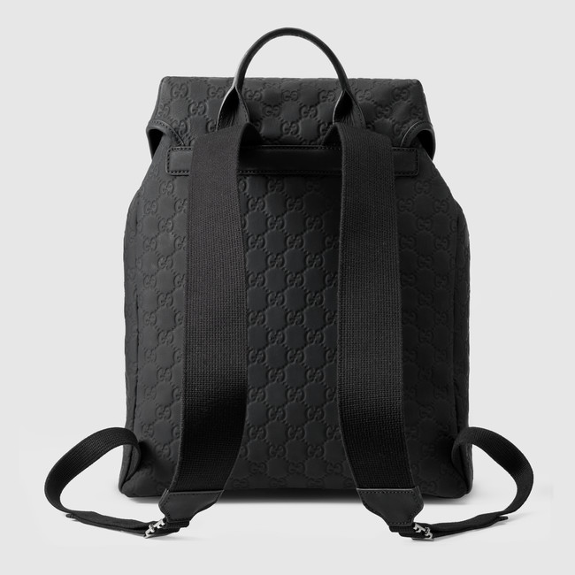 Guccissima rubberized backpack 368561 AF6AN 1060