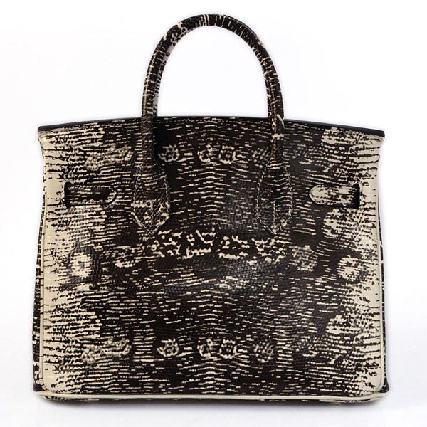 Hermes Birkin 30CM Tote Bags Lizard Leather Gold hardware