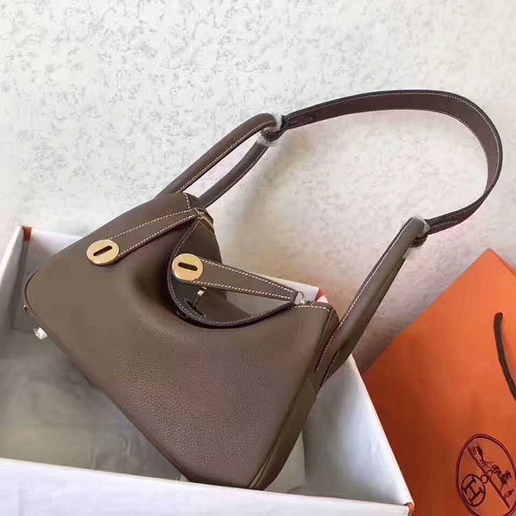 Hermes Lindy 26cm Original Leather Shoulder Bag H1058