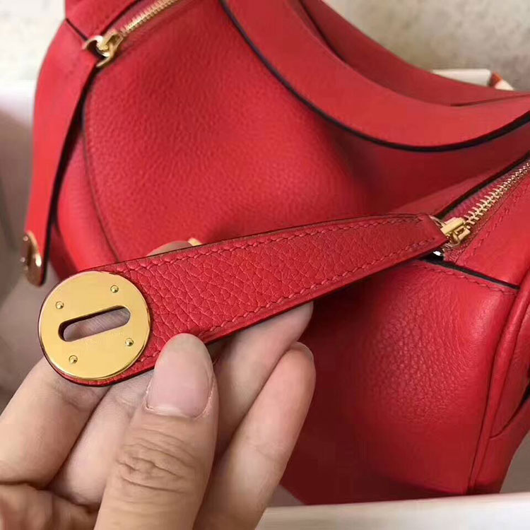 Hermes Lindy 30cm Original Leather Shoulder Bag H1057