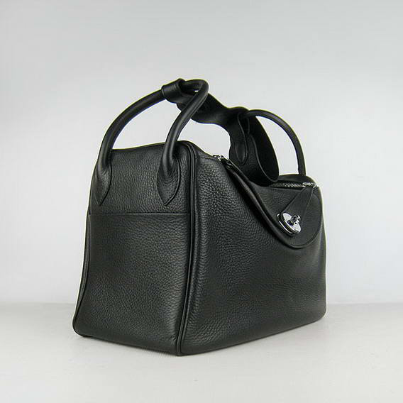 Hermes Lindy 34CM Shoulder Bag Black H1056