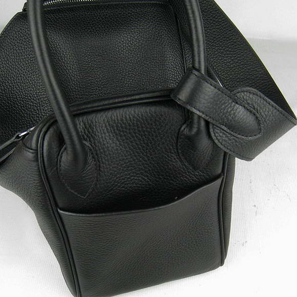 Hermes Lindy 34CM Shoulder Bag Black H1056