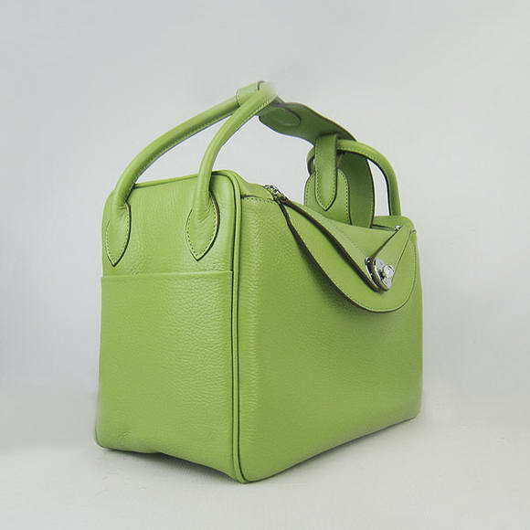 Hermes Lindy 34CM Shoulder Bag Green 6208