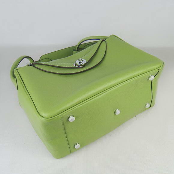 Hermes Lindy 34CM Shoulder Bag Green 6208