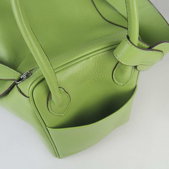 Hermes Lindy 34CM Shoulder Bag Green 6208