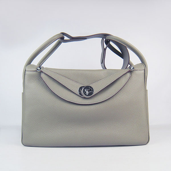 Hermes Lindy 34CM Shoulder Bag Khaki 6208