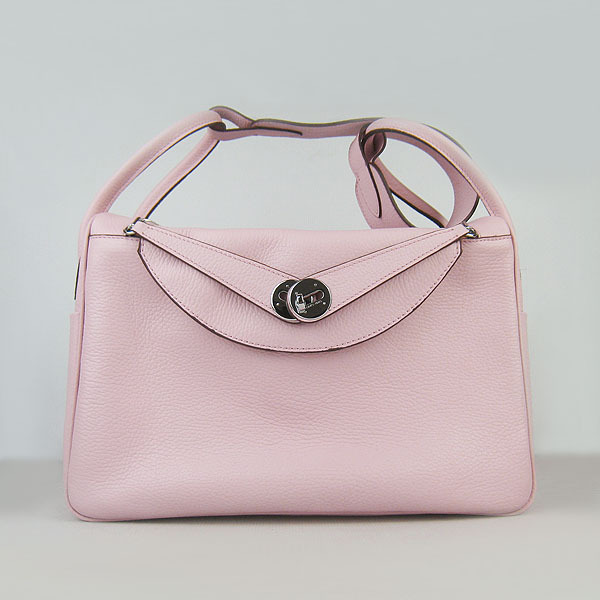 Hermes Lindy 34CM Shoulder Bag Pink H1056