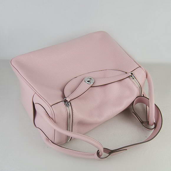 Hermes Lindy 34CM Shoulder Bag Pink H1056