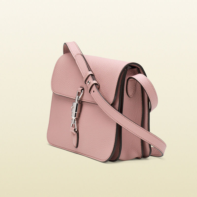 Jackie soft leather flap shoulder bag