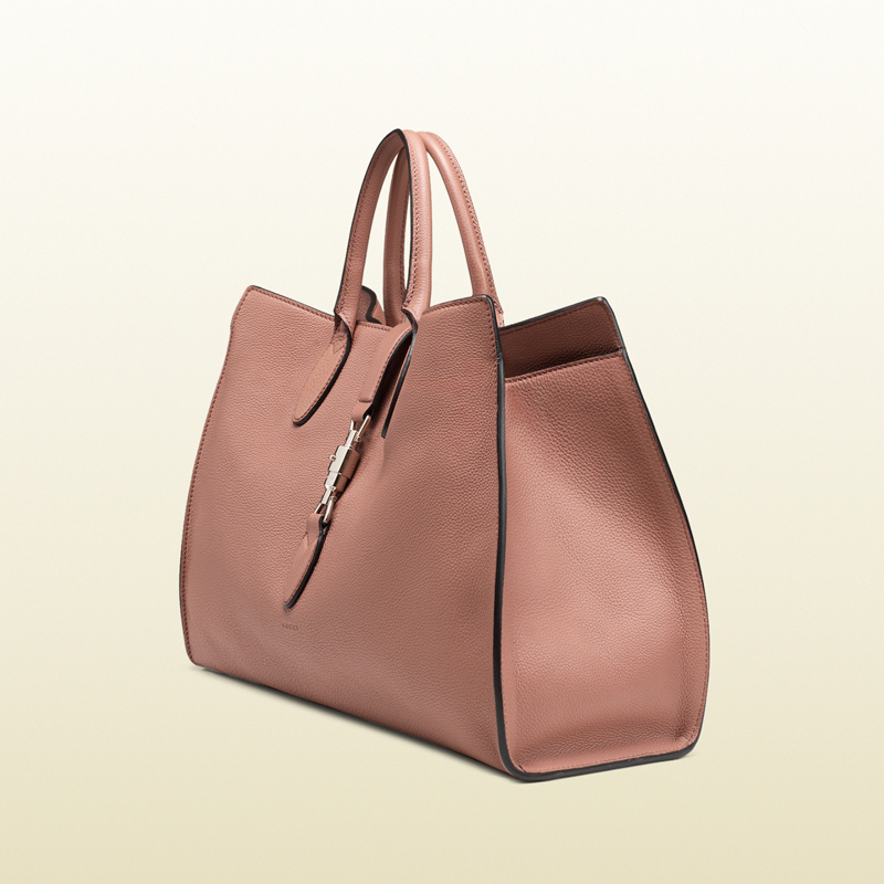 Jackie soft leather top handle bag