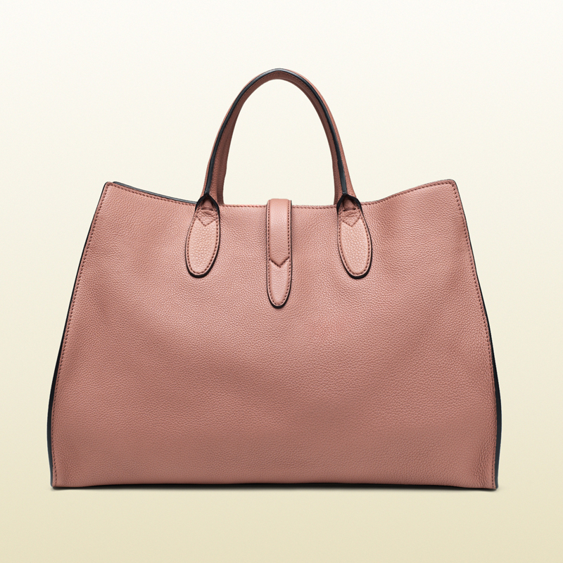 Jackie soft leather top handle bag