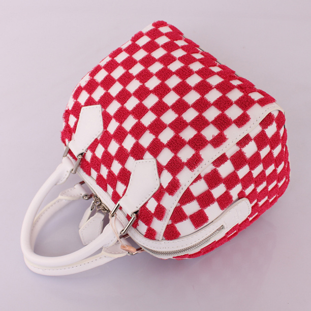 Louis Vuitton 2013 SPEEDY Bag M40613 Red&White