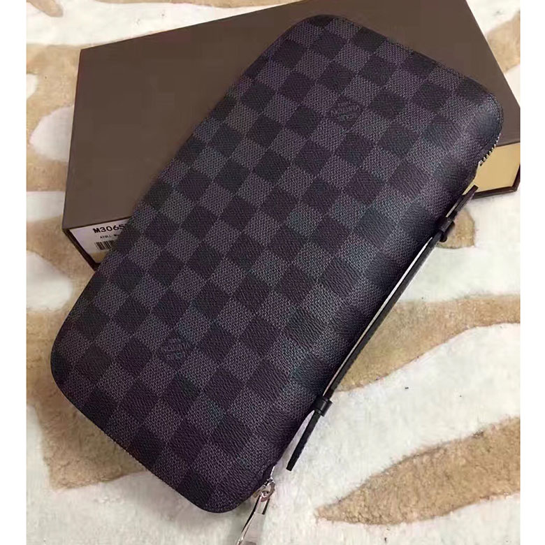 Louis Vuitton Atoll Wallet Damier Graphite N48255