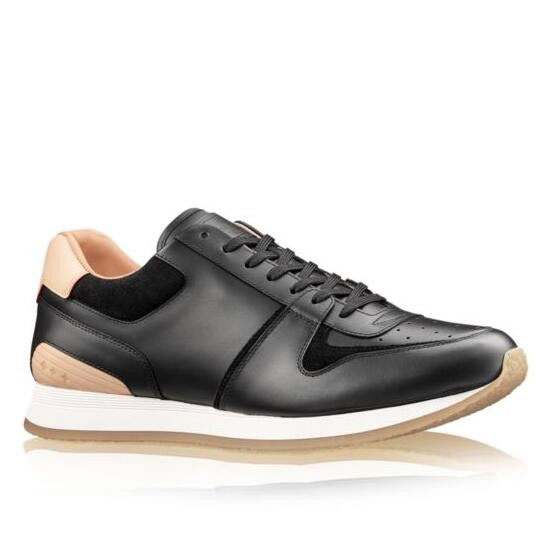 Louis Vuitton Black Abbesses Sneaker Calf Leather